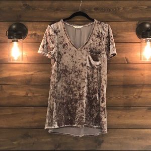 American Eagle Velvet Top